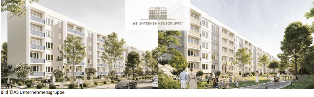 Wohnanlage Central Living Magdeburg - AS UNTERNEHMENSGRUPPE startet Vertrieb